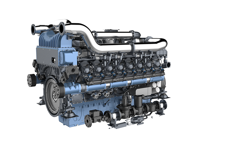 Moteur de production d'électricité série gaz 16M33