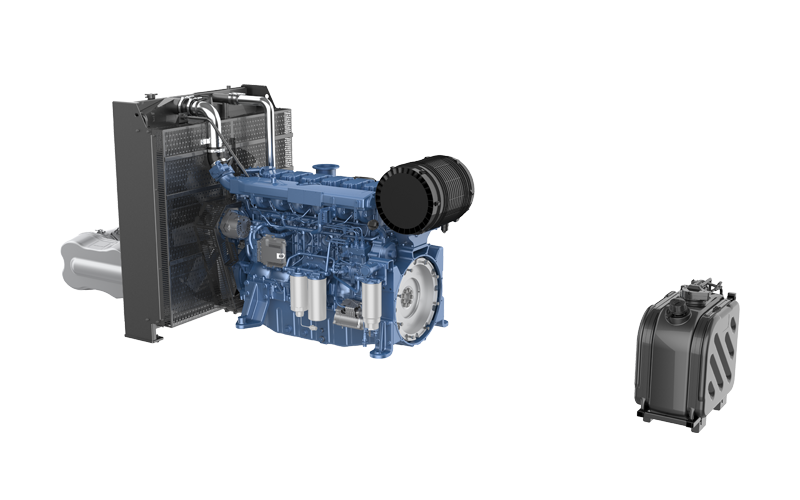 Moteur de production d'électricité série 6M12