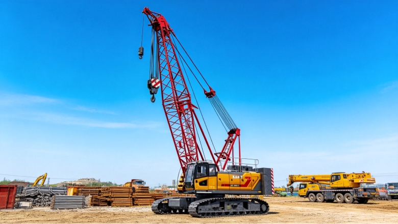 Grue sur chenilles