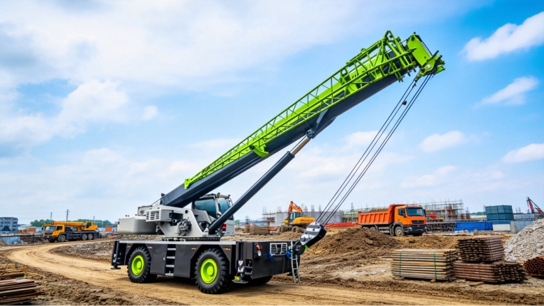 Grue automotrice tout-terrain