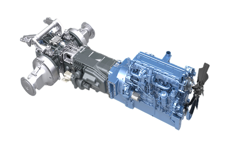 Groupe motopropulseur à transmission à variation continue (CVT)