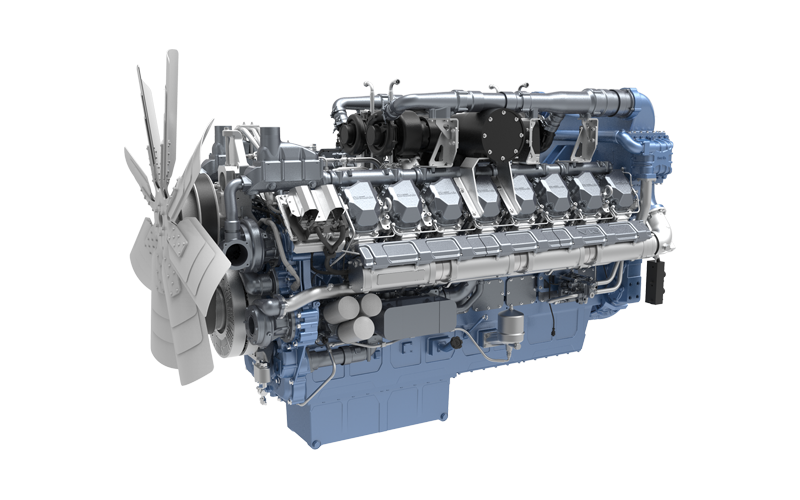 Moteur pour camion minier rigide 16M33