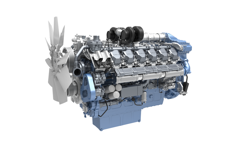 Moteur pour camion minier rigide 12M55