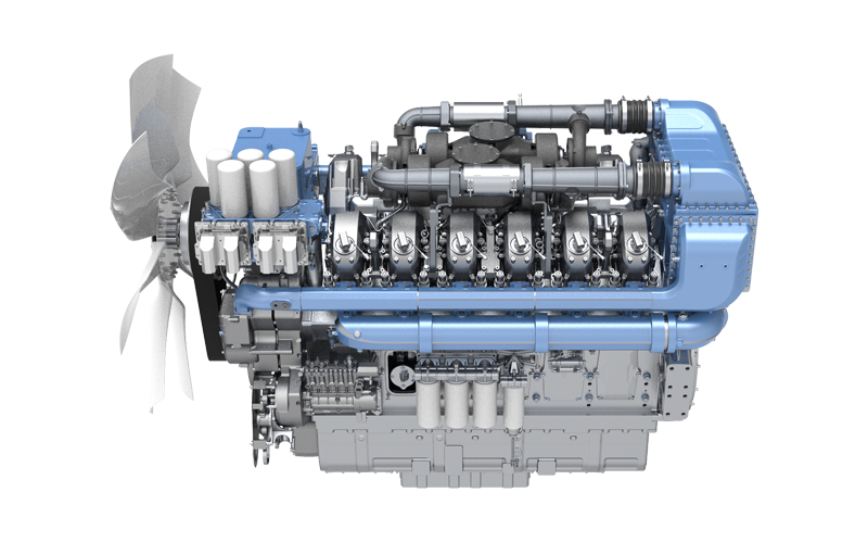 Moteur pour autorail 12M55