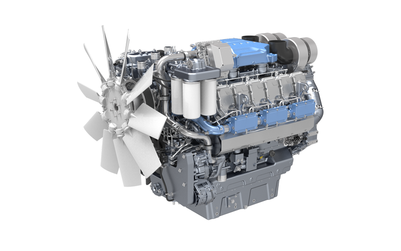 Moteur pour autorail 12M25
