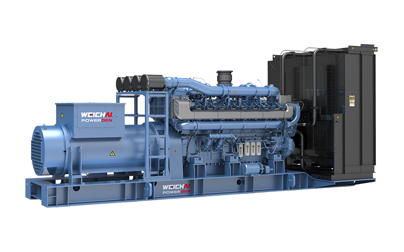 Groupes électrogènes standards pour applications terrestres, série 4 125 kVA-5 000 kVA