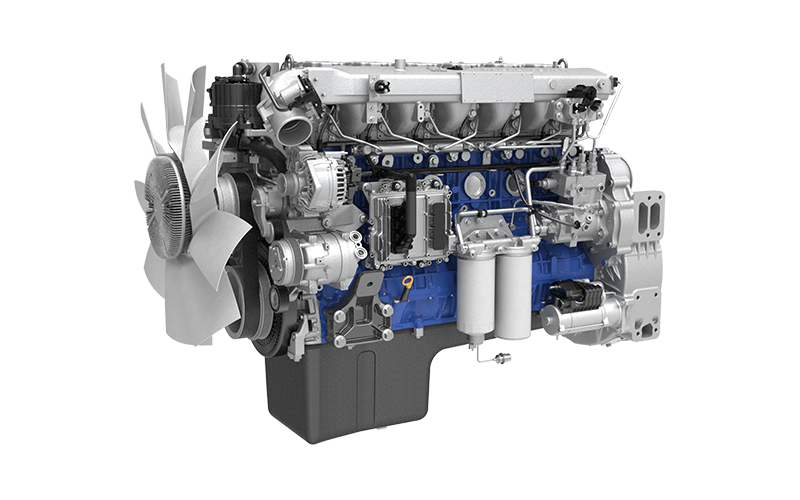 Moteur pour camion benne WP12