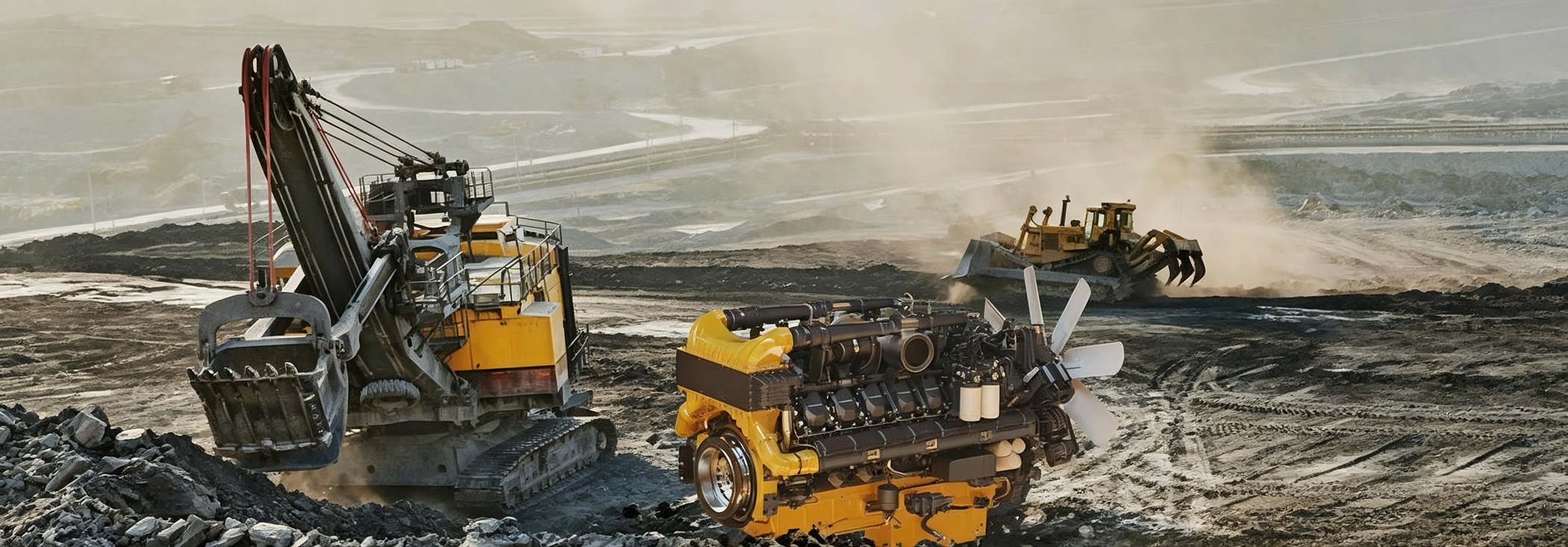 Technologie de motorisation pour engins de chantier