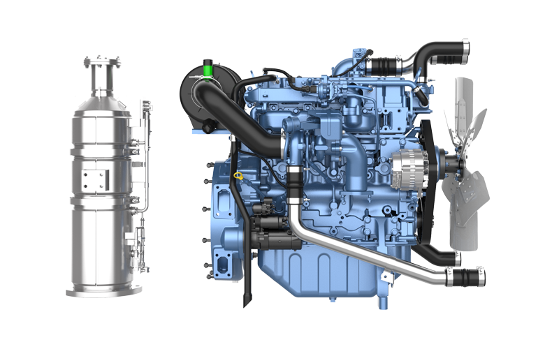 Moteur de production d'électricité série 4M12