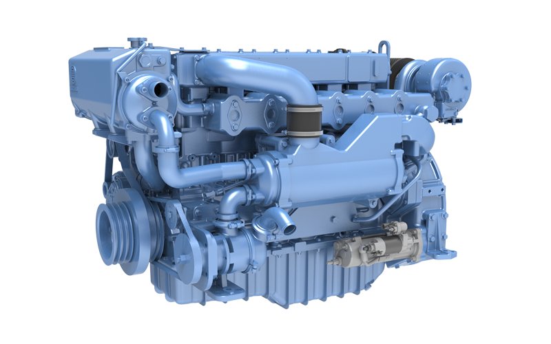 Moteur diesel marin série WP7